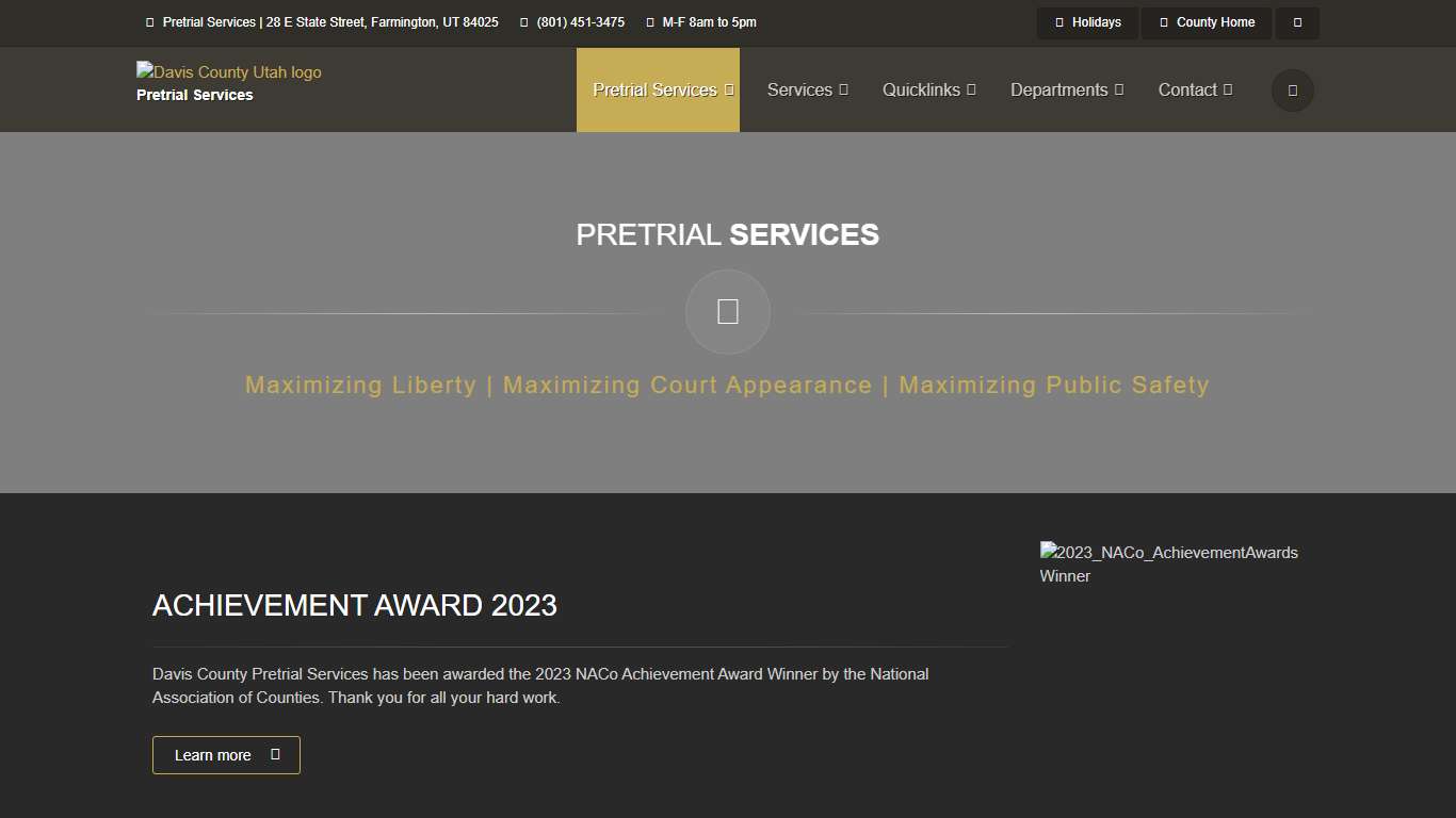 Davis County Pretrial-Services